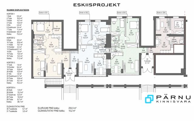 Anda üürile äripind, 6 tuba, Valga maakond, Valga vald, Valga linn, Pärna pst 3-35 Anda üürile äripind, 6 tuba, Valga maakond, Valga vald, Valga linn, Pärna pst 3-35